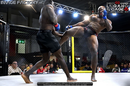 2023-12-02 Lugano in the Cage 6 20377 MMA Pro - Jemie Mike Stewart-Amadoudiama Diop